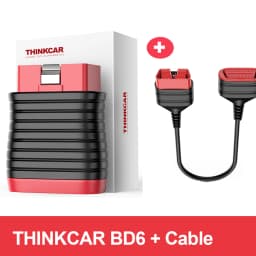 THINKCAR BD6 Auto OBD2 Scanner All System Diagnostic Tool for iOS&Android, 5 Reset Service Code Reader for All Cars Free Update
