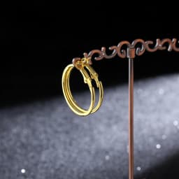BLIJERY Trendy Oversized Hoop Earrings Big Smooth Circle Earrings Basketball Brincos Punk Style Loop Earrings for Women Jewelry