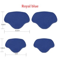 4pcs Invisible Heel Sticker Running Shoe Insoles Heel Liner Grips Protector Sticker Pad Patch Adjust Size Protect Heel Foot Care