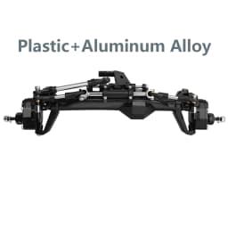 H10 Portal or Straight Axle Plastic +Brass or Aluminum Alloy Front Rear Complete Axles for Vanquish 1/10 RC Crawler Car Upgrade