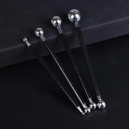 Pottery Dots Sculpture Tool Stainless Steel Polymer Clay Shape Pen Metal Ball Clay Carving DIY Ceramics Decorating Tools