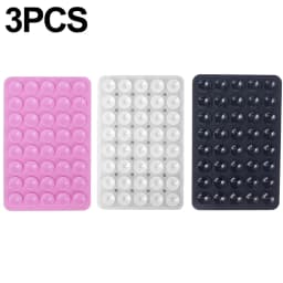 Double-Sided Silicone Suction Phone Case Mount Enhanced Suction Cup Power Thickened Hands-Free Phone Grip Sticky Holder Stands