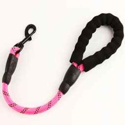 Dog Leash Short Leashes for Large Dog Walking Reflective Dogs Leash Comfortable Handle Pet Chain Rope Dogs Leashes Pet Supplies