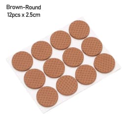 6/9/12Pcs Self Adhesive Felt Pads Non-slip Mat Bumper Cushion Furniture Leg Foot Mat For Chair Table Protector Hardware