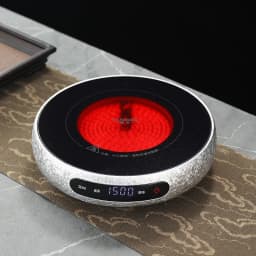 1500W Ultra thin Electric Ceramic Stove Timing Tea Maker Keep Warm Electric Tea Stove 8 Gear Heating Stove Boiling Water Heater
