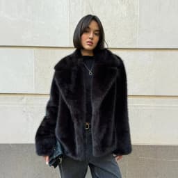 2026 Elegant High-Quality Autumn Winter Warm Thick Fur Coat Women Fashion Mid-Length Fox Fur Jacket Fluffy Soft Plush Overcoat