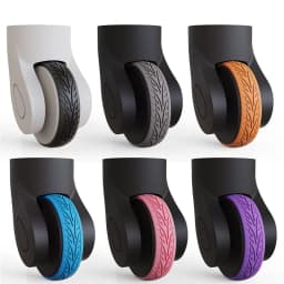 4PCS Luggage Wheels Protector Silicone Suitcase Wheel Protection Case Reduce Noise Wheels Caster Shoes Travel Luggage Accessory