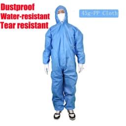 Disposable Sanitary Isolation Protection Jump Suit Work Safety Clothing Breathable Dustproof Sparying Paint Labour Overall Suit