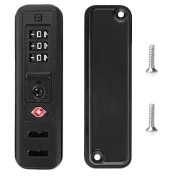 1/2Pcs Luggage Lock Embedded Luggage Combination Locks Suitcase Replacement Password Lock for Travel 3 Digit Self-Setting Lock