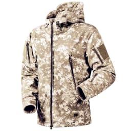 Classic outdoor men's winter and autumn wool jacket tactical waterproof fishing hiking camping windproof wool coat warm coat