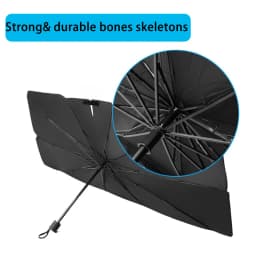 Car Sunshade Umbrella Protector Parasol Cartoon Eyes Summer Front Window Sun Cooling Interior Windshield Protection Auto Shading