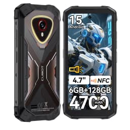 Cubot KingKong MINI 4 6GB+128GB 4.7″ Mini Mobile Phones 4700mAh Small Smartphone Android 15 NFC 48MP Camping Light