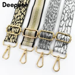 38mm Replacement Handbag Strap Leopard Shoulder Straps Adjustable Crossbody Belts for DIY Women Bag Belt Replace Accessories