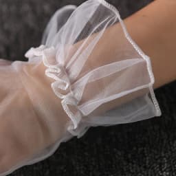 Sexy Transparentes 10 Colors Mesh Tulle Gloves Spring Summer Party Dancing Dress Wedding Thin Gloves Lolita Style Accessories