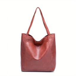 Women Bags Soft Handbag Purse Shoulder Bag with Pockets Retro Waxed Leather Large Capacity Fashion Tote Bag Commuter Bag Purse