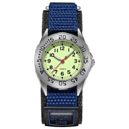 Spinning Bezel Kid Quartz Watches Boy Nylon Straps Children Cute Clock Rotary Dial Arabic Number Boys Watch Kids Watch
