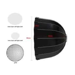 Bowens Video Studio Kit 115W Photography COB Light Dimmable Kit LED Lamp Flash Studio 220VLighting 3000-6000K 3 Color
