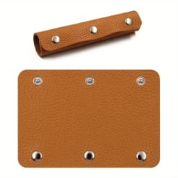 Leather Handle, Protective Cover, PU Handbag Handle, Wrap Saddle Buckle, Suitcase, Handbag Shoulder Strap, Chain Bag Accessories