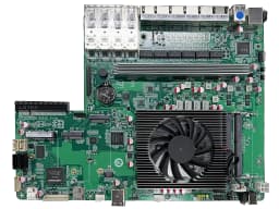 Topton 4*10G SFP 1U Rack Mounted NAS Mini PC Intel Atom C3758 C3808 C3958 6*1G LAN DDR4 NVMe PfSense OPNsense Firewall PC Server