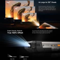 Ulefone Armor 34 Pro+5G AI Rugged Phone 32GB+512GB 25500mAh 6.95" Built-in Projector 120Hz Android 15 MTK 7300 NFC Smartphone