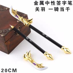 Mo Dao Zu Shi Anime Manga Peripheral Office Supplies Metal Pen The Untamed Animation Derivatives Knife Sword Model Pens
