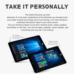 8 INCH T10 AR3 Windows 10 Tablet PC Z8350 CPU 8GB RAM 128GB ROM Built in 4000mAh Battery Dual Camera Quad Core WIFI