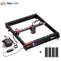 AlgoLaser Alpha MK2 20W Engraver with Auto Assist Pump 20W Output Efficient Expandable APP Supported DIY Laser Engraver Cutter Tools