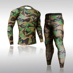 Men's Compression Sport Suits Gym Tights Training Clothes Workout Jogging Set Running Rashguard Tracksuit Sportswear For Men