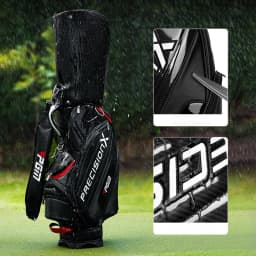 PGM Men Golf Bags PU Waterproof Large Capacity Standard Bag Hold 14 Clubs QB034