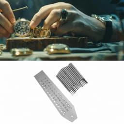 Tap and Die Kit Watch Tapping Plate Set Watch Repair Gadgets Multifunction