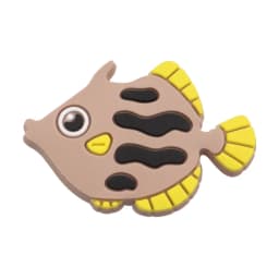 New 1-12pcs Cartoon Deep Sea Fish Turbot Hermit Crab Whale Starfish PVC Shoe Charms Sandals Shoes Decoration Slipper Accessories