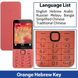 Nokia 220 2024 Version 215 4G Feature Phone 2.8 Inch Bluetooth FM Radio 1450mAh Bettery Mobile Phone Type-C Port New