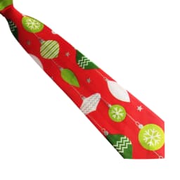 EASTEPIC Men's Neckties Light Thin Christmas Ties for Men Children's Toys Holiday Party Santa Claus Xmas Tree Snowflake Snowman