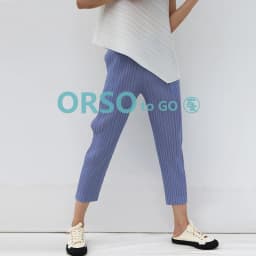 Miyake Pleated Basics Ankle-Length Pencil Pants Women Causal Sports Pants 2025 New Style