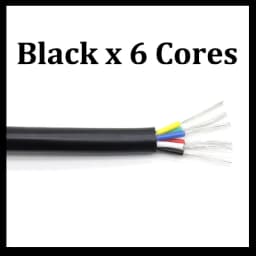 1/5/10M Sq 0.3 0.5 0.75 1 1.5 2 2.5 4 6mm Ultra Silicone Rubber Cable 2 3 4Cores Insulated Flexible Copper High Temperature Wire