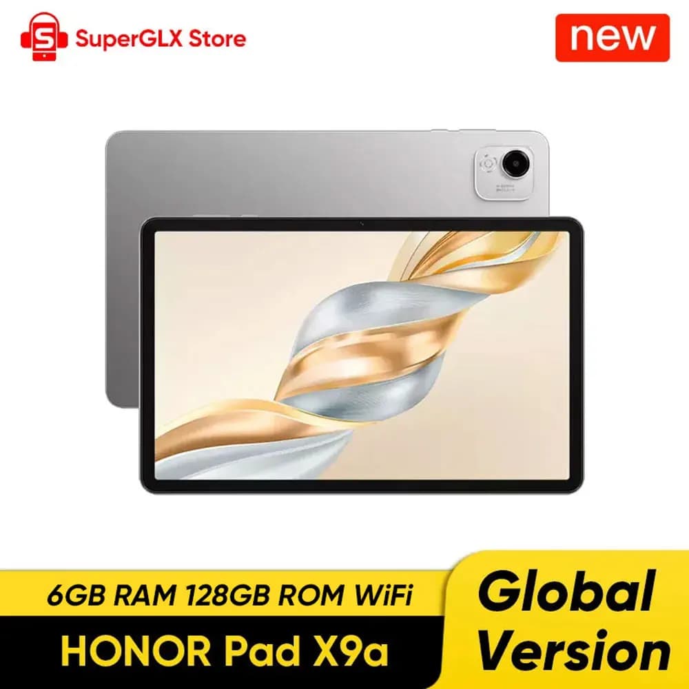 Global Version HONOR Pad X9a 11.5" 120Hz 2.5K Fullview Display Snapdragon 685 Slim Metal Body Tablet WiFi Android15 8300mAh