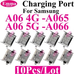 10pcs Charging Port Dock Plug For Samsung A06 A07 A05 A04 A13 A14 A15 A17 A25 A31 A50s A51 A16 USB Charger Connector Socket