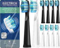 Toothbrush Heads For Fairywill Sonic Electric Toothbrush Replacement Du Pont Head FW-507/508/515/551/917/959/2011/D1/D3/D7/D8