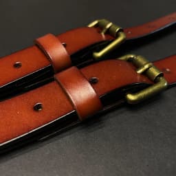 2*115Cm Leather Suspenders Men 4-Clip Y-Back Retro Suspenders Adjustable Suspenders Women's Pants Braces Apparel Accessories