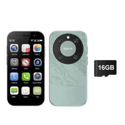 SERVO KING9000 Mini Pocket Android Smartphone Dual SIM 4G LTE RAM 2GB ROM 16GB Play Store WiFi 3.0" Display Small Smart Phones