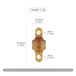 360 ° Rotation PEI Removable Key Ring Quick Release Dual Detachable Key Ring Pull-Apart EDC KeyChain Car Pendant EDC Tool