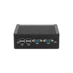 Helorpc Industrial Mini PC N2840/J2900 Support WIN10 LINUX with 2xGigabit LAN 5xUSB2.0 1xUSB3.0 4xDB9 COM 1xHDMI 1xVGA Computer