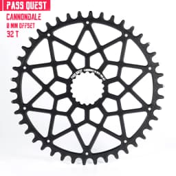 Pass Quest For CANNONDALE si ss 0mm 3mm Offset Bike Chainwheel 28T 30T 32T 34T 36T 38T 40T 42T bicycle Chainrings mtb Bike parts