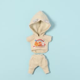 Cartoon OB11 overalls jumpsuit clothes clothes With Hat Doll Accessories Clothing for ob11,obitsu 11,molly, gsc,1/12 BJD Dolls