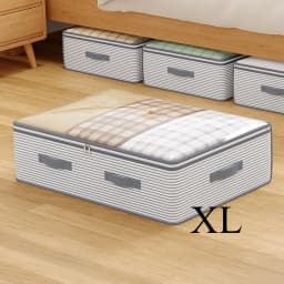 Multifunctional Bed Bottom Storage Bag Large Capacity Foldable Clothing Quilts Portable Storage Container Dust Cleaning Bedroom
