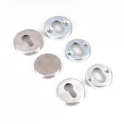 1Pcs 304 Stainless Steel Split Lock Cover Interior Door Lock Cylinder Accessories Decorative Cover