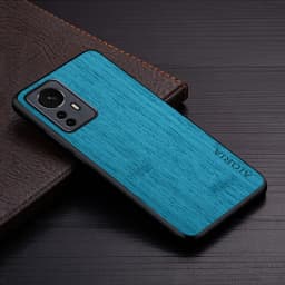 Case for Xiaomi Mi 12 Pro 12X 12T 12S Pro Ultra Lite 5G Funda Bamboo Wood Pattern Leather Luxury Coque for Xiaomi 12 Case Cover
