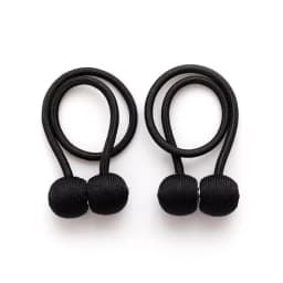 2PCS Curtain Tiebacks, a Pair Set, Including Tie Ropes, Curtain Buckles, Ring Buckles, Ropes, New Style with Magnetic Attraction