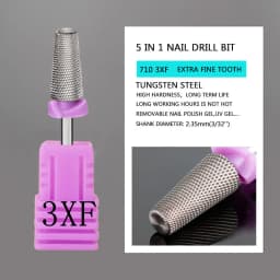 Tungsten Steel Nail Drill Bits Milling Cutter For Remove Nail gel Diamond Drill Bits For Remove Dead Skin Burrs Bits