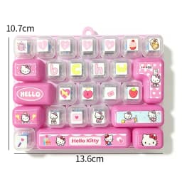 키캡 클릭커 26-key Keycap Clicker Keychain Keyboard Key Caps Keychains for Bag Charms Cartoon Anti-stress Keycaps Pendant Xmas Gifts